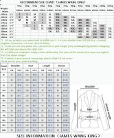 Traje De Boda Moderno Para Hombres Talla M-10XL Primavera Moda Negocios Pantalones Con Bolsillos Talla Grande Ropa Amigable Con El Medio Ambiente - details 0