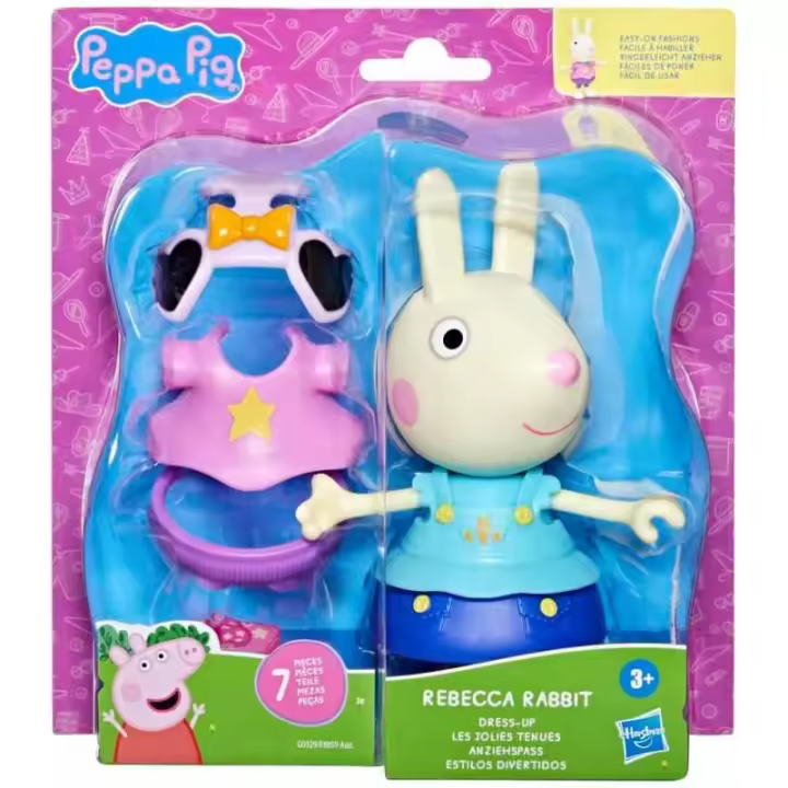 PEPPA PIG Y SUS AMIGOS TERESA RABBIT DRESS UP DE HASBRO - 1