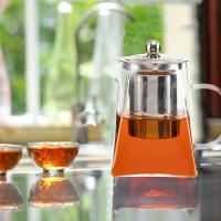 Tetera de cristal de 550 ml Tetera pequeña con infusión, Tetera con infusor, Tetera con infusor, Tetera con Infusor de arce inoxydable - details 0