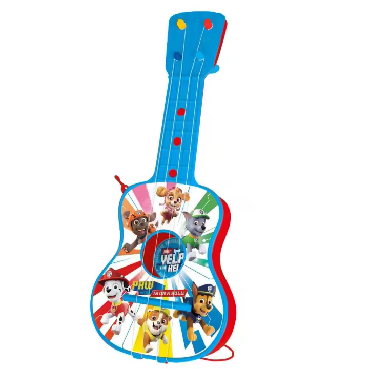 Guitarra Patrulla Canina 4 Cuerdas En Estuche (Reig 2536) - 1