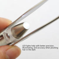 Aguja De Cejas Con Luz LED Herramienta Precisa Y Iluminada Para Modelar Las Cejas Art Lalic Marca Name Material LED Tamaño LED - details 2