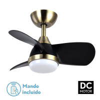 FABRILAMP Ventilador de Techo PIRDO con Motor DC 24w y 6 Velocidades - details 0