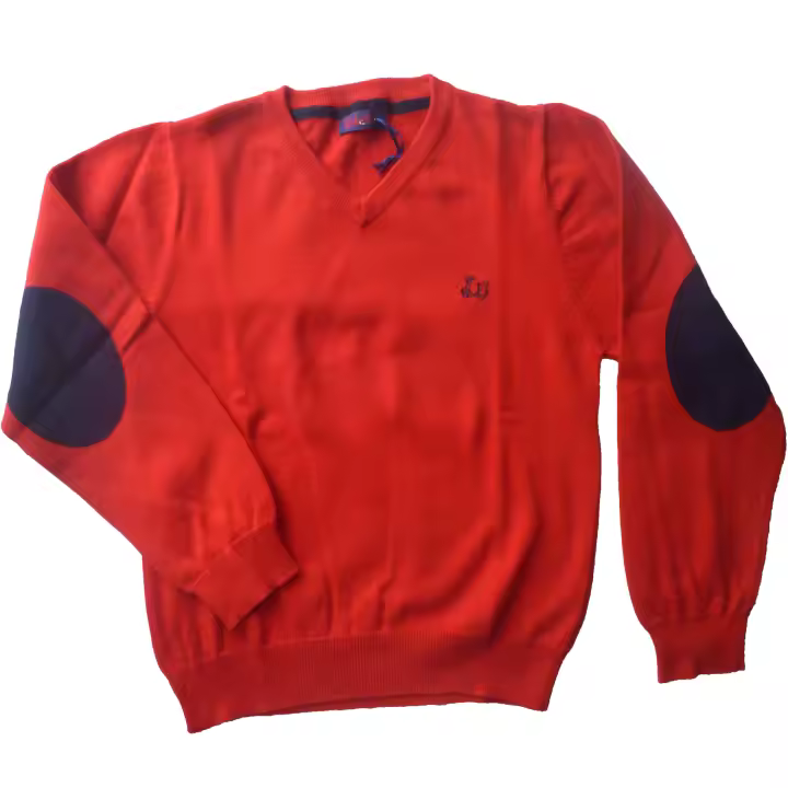 Jerséis niño Ridebike , Rojo Azul , 10 años , 12 años , 140 152 , Algodón , Invierno , Cuello de pico - 1