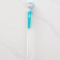 Cepillo De Acero Inoxidable Con Mango Largo Para Limpiar Tiras Estrechas Botellas Y Tubos Multifuncional Y Duradero Herramienta De Limpieza - details 7
