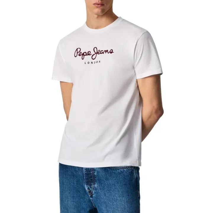 Camiseta Pepe Jeans Eggo Blanca para Hombre - 1