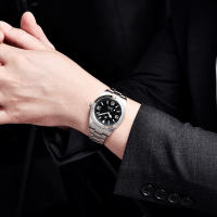 Reloj Mecánico Para Hombre PAGANI DESIGN 40MM Dial 369 Vidrio De Zafiro Cristal Con Revestimiento AR Movimiento NH35 De Lujo Resistente Al Agua 20Bar - details 5