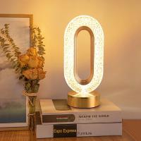 Lámpara De Noche LED 3D De Luna Con Toque Y Dimming Para Dormitorio Decoración De Habitación Para Niñas Luz Ambiente USB De Escritorio - details 9