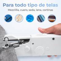 JUPPLIES - Maquina de Coser Portatil con Kit Costura 21 × 6.5 × 3.5 cm - Maquina Coser Electrica Mini para Viaje - details 1