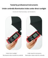 Paraguas Automático Negro 1PC Reforzado Para Protección Contra El Sol Y La Lluvia Para Adultos Plegable De 3 Secciones Metálica - details 5