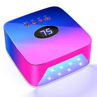 Lámpara De Uñas LED Recargable 54W Sin Cable Para Secado De Esmalte Gel Con Sensor Automático Machine De Secado De Uñas Wireless Tamaño 19*19*9cm Peso 820g - details 0