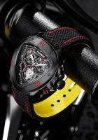 Reloj De Pulsera Deportivo Para Hombre 2024 Marca Top Lujo Grande Cronógrafo Cuarzo Resistantes Al Agua Y Al Choque Manos Luminosas Correa De Cuero Relogio Masculino - details 8