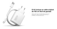 Xiaomi 100W HyperCharge Combo Cargador Adaptador 100 W QC3.0 USB-A + Cable USB-C | Carga Rápida | Compatible con Redmi Xiaomi 14T 15T 15 Pro Ultra iPhone 17 16 15 14 13 12 Pro + 5G, Samsung Galaxy S22 Ultra, Galaxy Tab, iPad Pro, Nintendo Switch 2 SW2 - details 3