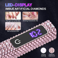 Lámpara LED UV Portátil Para Uñas Mini Para Gel Nails Con Pantalla Táctil Manicura DIY En Salones De Belleza Y Hogar - details 6