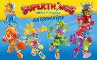 SUPERTHINGS KAZOOM POWER MISSION – Pack Kazoom Kids Héroes. Figuras articuladas de Kid Kazoom, Multy y AirBlast, de la serie de TV “SuperThings Kazoom Power”. Contiene 3 Kazoom Kids, 3 SuperThings exclusivos, 3 accesorios - details 0