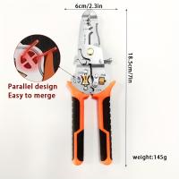 Tijeras De Cable Multiusos De Acero De Carbono Durable Herramienta De Corte Para Todas Las Tareas Eléctricas Con Mango Recto - details 5