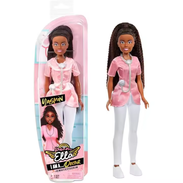 MGA : Dream Ella - AM Muñeca de moda - Doctora - Juguete coleccionable - Regalo Original - Edad recomendada mayores de 3 años - 1