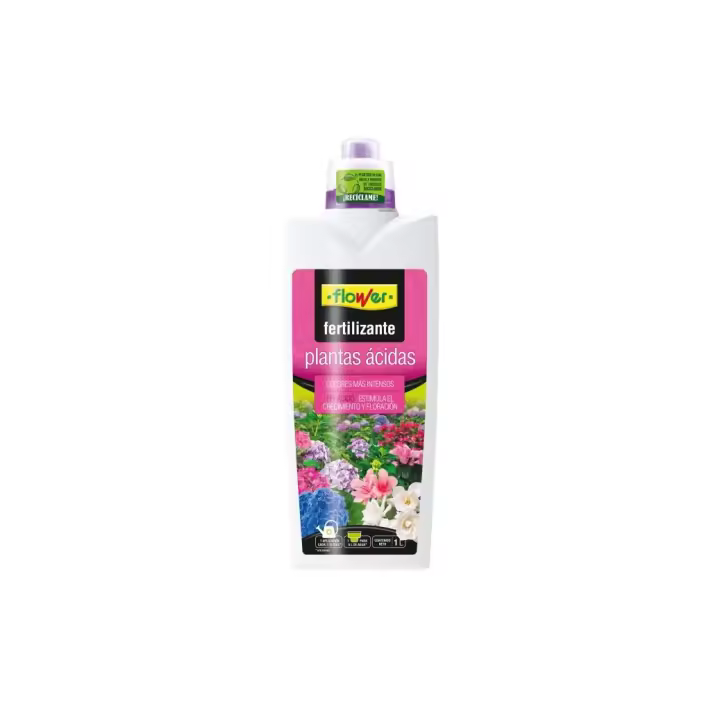 Flower Fertilizante Plantas Ácidas  - Substrato Plantas Ácidas - 500 ml - 1