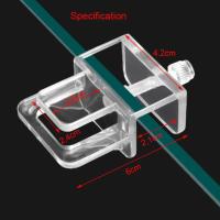 Juego De 4 Piezas De Porta Cubierta De Acuario Con Clip De Fijación Plástico Y Acrílico Accesorios Para Tanque De Peces - details 5