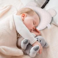 Almohada para bebé de 9,84 x 11 pulgadas, almohada para dormir para bebé, lavable a máquina, almohada para cabeza plana, antidesviación de la cabeza, adecuada para recién nacidos, suministros para bebés (0-12 meses) - details 3