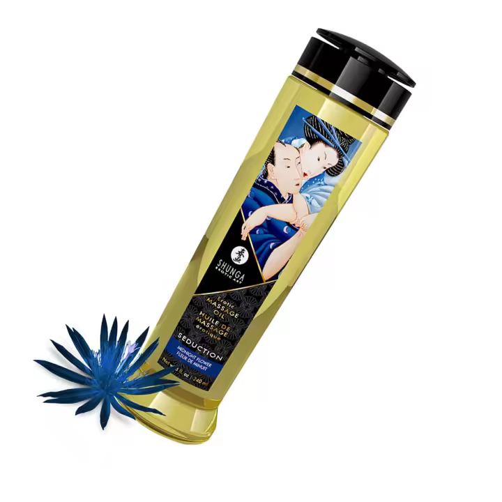 Belover Aceite de Masaje Seducción Flor de Medianoche 240ml - Shunga - 1