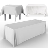 Mantel De Satén Rectangular Para Boda Fiesta De Cumpleaños Baño De Marea Navidad Decoración De Banquete Y Comedor En Casa Color Blanco - details 3