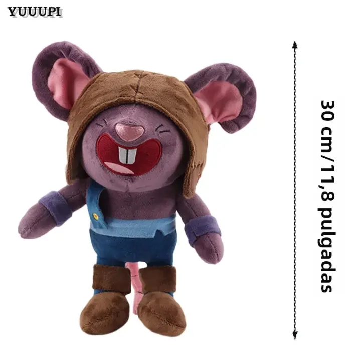 Juguete De Peluche De Anime De Ratón Suave MOE Decoración De Hogar Para Niños Regalos De Cumpleaños Y Navidad Personaje De Juego - 1