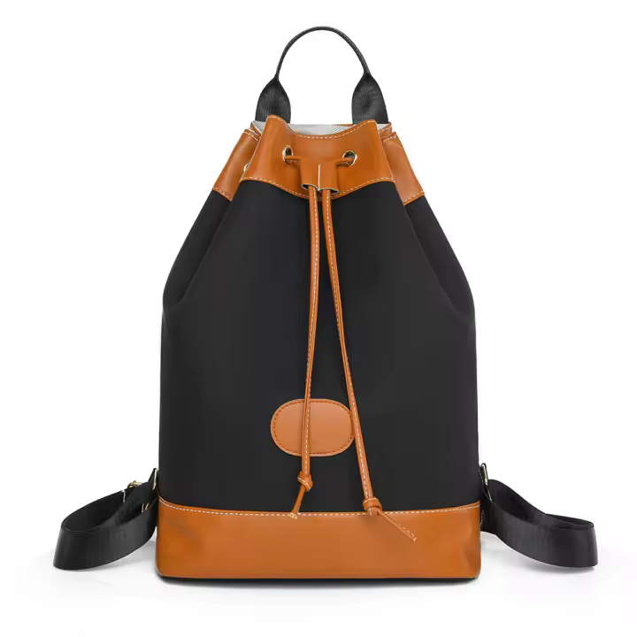 Mochila informal y versátil de tela Oxford para mujer, de gran capacidad, para viajes diarios, nueva mochila multicompartimento de cuero suave. - 1