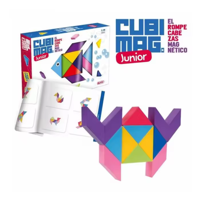 Juego de Fichas CUBIMAG JUNIOR de Lúdilo para Niños de +3 Años - 1