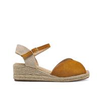 Calzados soraia, Sandalia de antelina y plataforma de yute, espardeñas de cuña, para mujer. - details 37