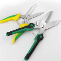 Tijeras De Jardín Multifuncionales De Hierro Para Electricistas Con Cinta De Fijación Placa De Acero Inoxidable Para Podar Y Cortar Alambre PVC - details 8