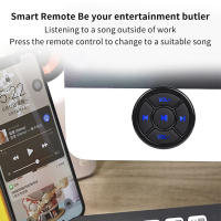 Kebidu Steering Wheel Music Player Control Remoto Inalámbrico Bluetooth Botones Multimedia Para Android IOS Smartphone Kit Para Coche - details 2