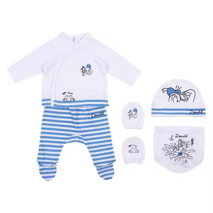 Set Bebé Donald 73354 Azul Bebé - Conjuntos y Paquetes y Bebés - 1