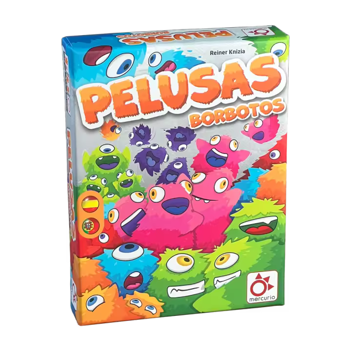 Mercurio - Juego Pelusas - Juego de Cartas para la Familia - Juego de Mesa de Cartas Ágil y Divertido - 2-6 Jugadores - A Partir de 8 años - Juego en Español - 1