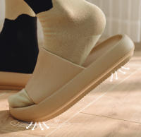 UTUNE Sandalias De Verano Para Hombre Con Suela Gruesa Antideslizante Cómodas Y Transpirables Calzado De Interior De Moda Talla Verdadera - details 4