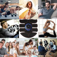 Estimulador Muscular EMS Inalámbrico Para Entrenamiento Abdominal Y Adelgazamiento Corporal Masajeador Eléctrico De ABS - details 6