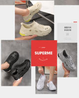 Nuevos Zapatos De Jardín Para Hombre Verano Ligeros Y Cómodos Sandalias Deportivas Y Casuales EVA Integrado Perforado Para Playa - details 2