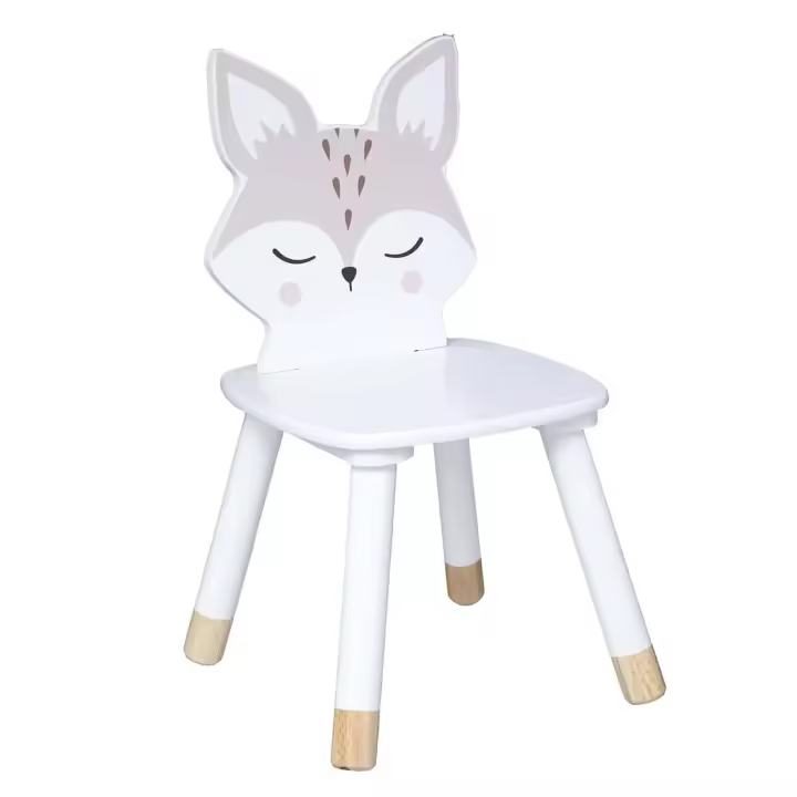 Atmosphera Silla Infantil Decorativa Efecto Zorro 28x28x52,5cm - 1