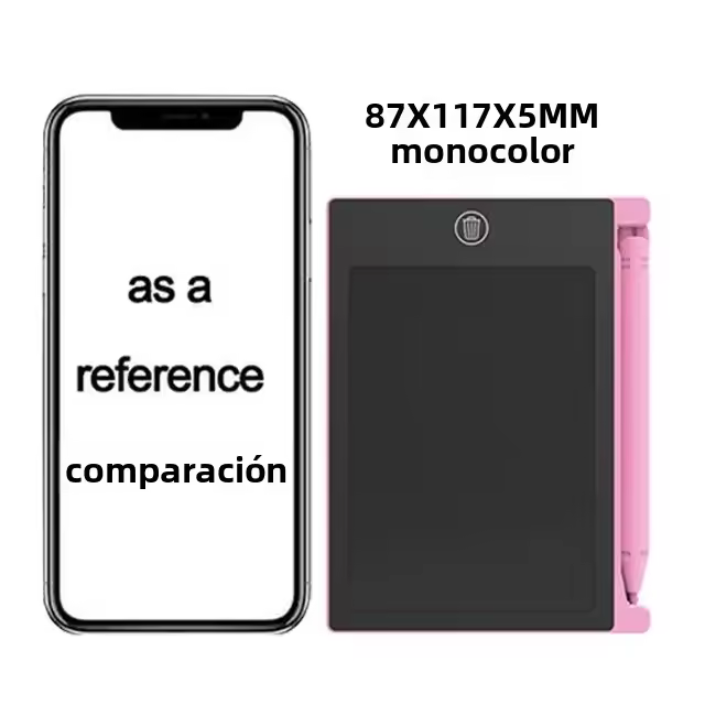 Tableta De Escritura LCD Para Niños Tablero De Dibujo De Graffiti Tamaño 4.4/8.5 Pulgadas Bloque De Dibujo Juguetes Bloque De Escribir Regalo - 1