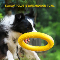 Juguetes Para Perros Disco Volador Interactivo Anti-Mordedor Atractivo Para Masticar Agresivo Suministros De Entrenamiento De Anillo Flotante Para Mascotas - details 1