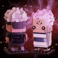 Kit De Figuras De Acción Jujutsued Kaisen Satoru Gojo Y Ryomen Sukuna Bloques De Construcción Modelo Juguete Para Niños Regalo - details 2