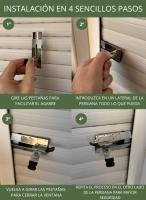 FERPASA® - Pinzas para Bloqueo de Persianas, Cierre Antirrobo para Persianas de Acero Inoxidable. Resistencia, Robustez y Seguridad para su Hogar. Packs de 2, 4, 6 y 10 uds. (4 Uds. Bolsa) - details 2