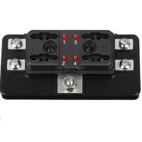 Banner - Portafusibles 4 Vias con indicador LED