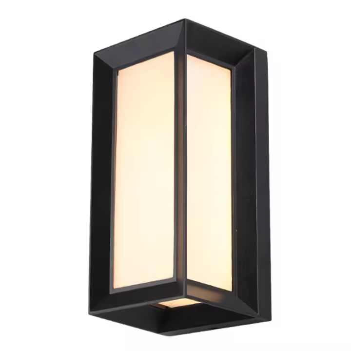 Lámpara De Pared Exterior LED Extra Grande Impermeable IP65 Con Sensor De Movimiento Radar Iluminación Exterior Para Jardín Y Garage Luz De Exterior Arte Deco Aluminio Baking - 1