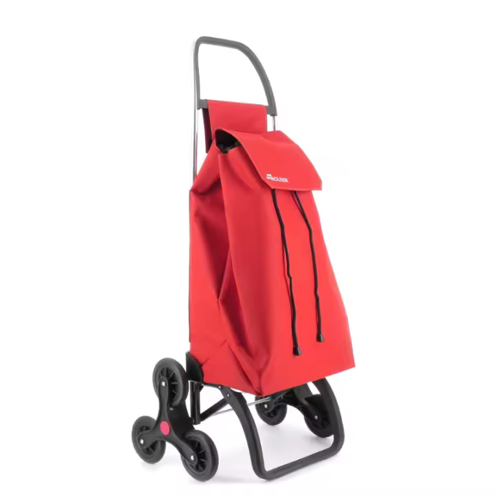 CARRO COMPRA ROLSER SAQUET LN 6 SAQ057 ROJO - 1