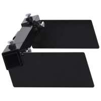 vidaXL Adaptador quitanieves para cortacésped negro - details 2