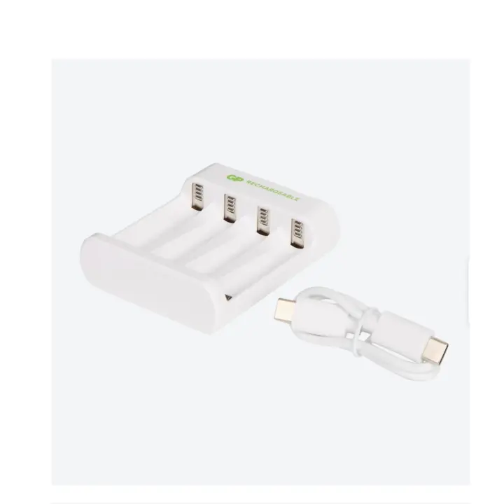 GP ReCyko Cargador de pilas GP (USB) B421 4-espacios NiMH con 4 x AA 2,100mAh - 1