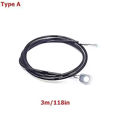 2M-5m Gimnasio Cable de Alambre Cuerda de Acero de Servicio Pesado piezas de Repuesto Para El Gimnasio En Casa de Fitness Polea Cable Accesorios Dia 5mm - 1