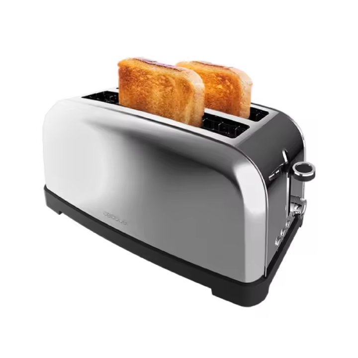 Cecotec Tostador vertical Toastin' time 1500 Inox Lite - 1