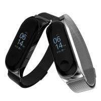 Correa De Lujo Milanés Para Xiaomi Mi Band 3/4/5/6 Pulsera De Acero Inoxidable Magnética Compatible Con Mi Band 5 6 4 3 - details 1