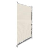 vidaXL Plisé Para Ventana Persiana 70X125cm Crema - details 2